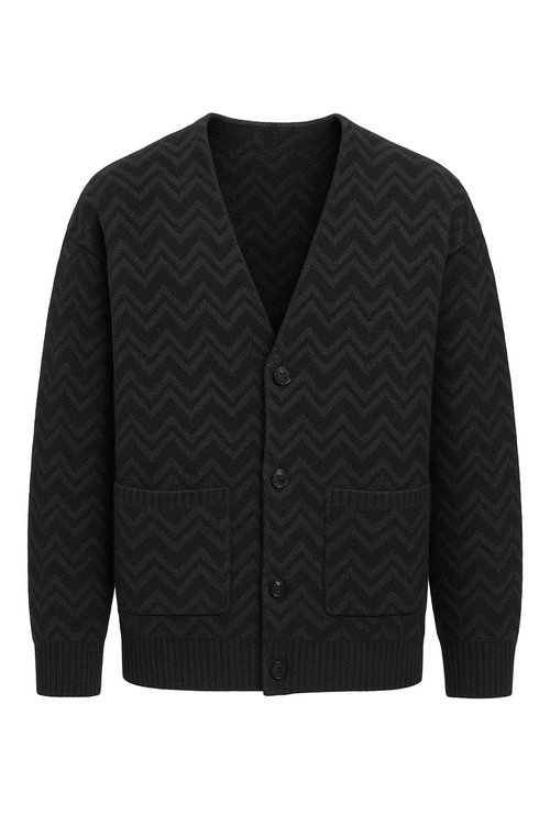 CARDIGAN ZIGZAG - UNISEX