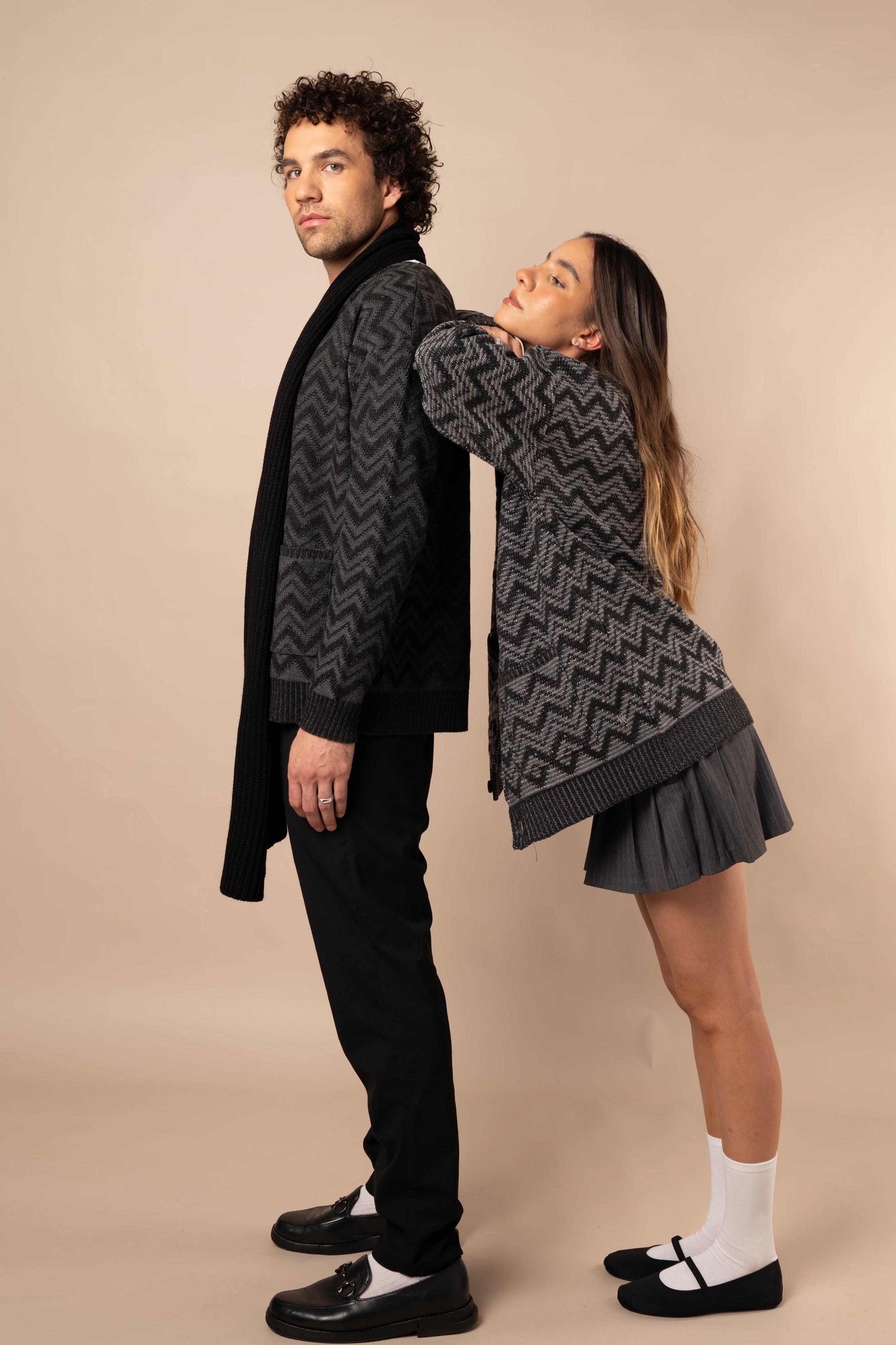 CARDIGAN ZIGZAG - UNISEX