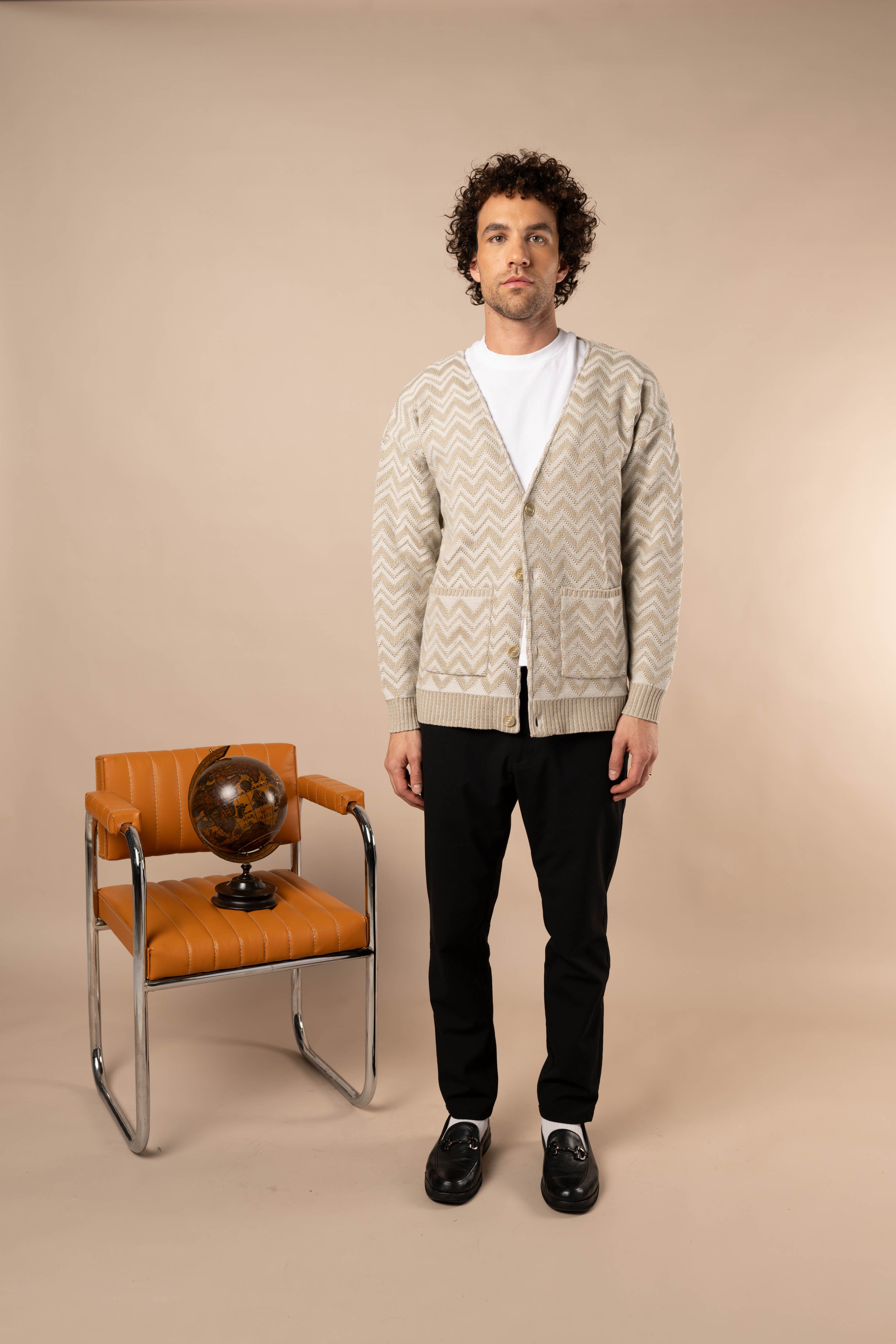 CARDIGAN ZIGZAG - UNISEX