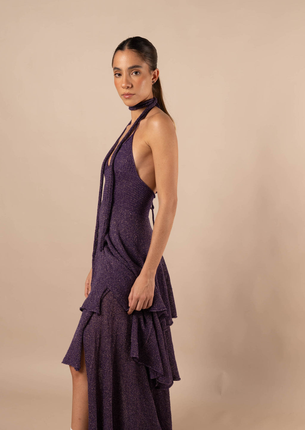 KNIT DRESS BOLERO