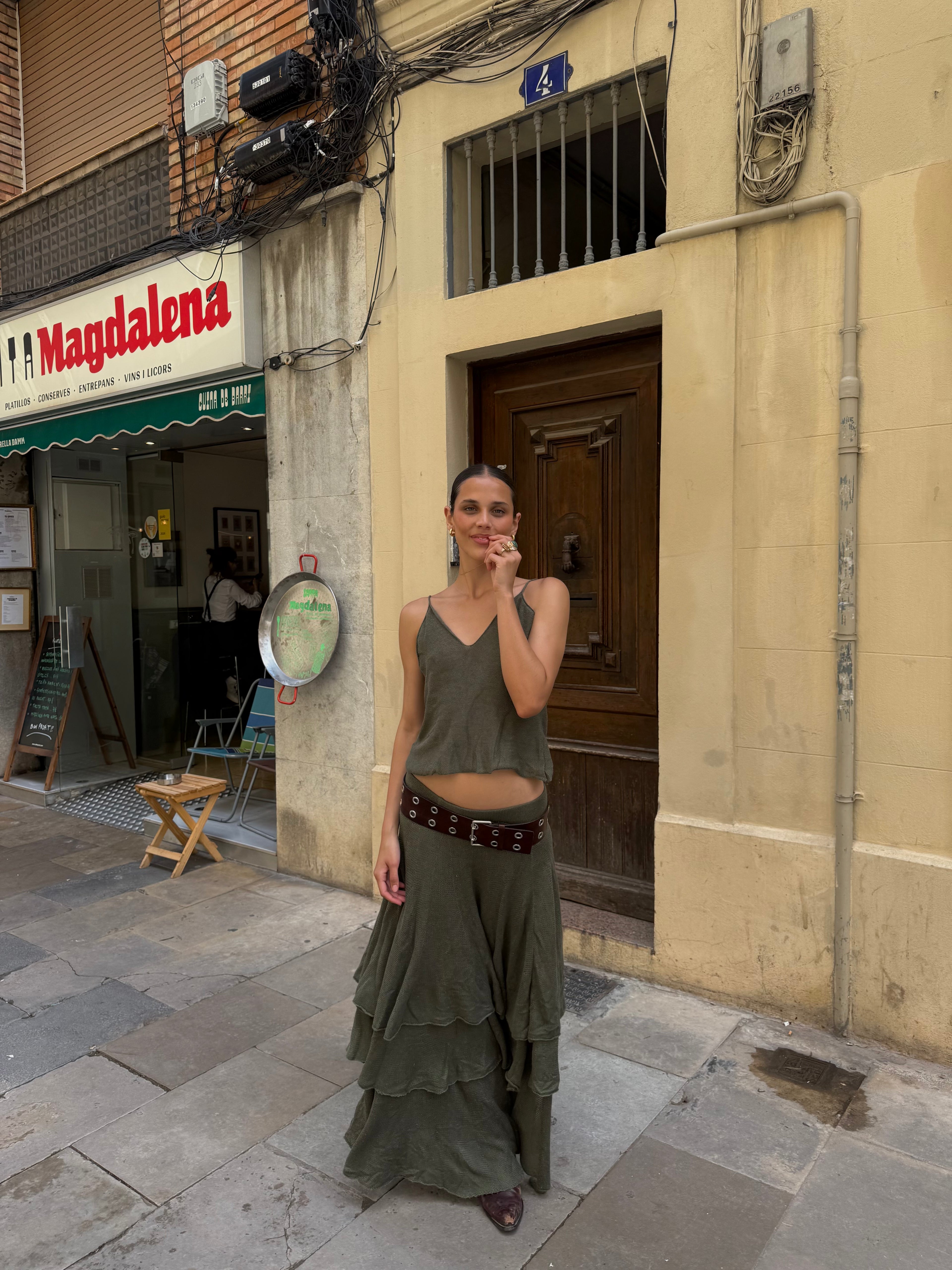 Set Bolero Aceituna
